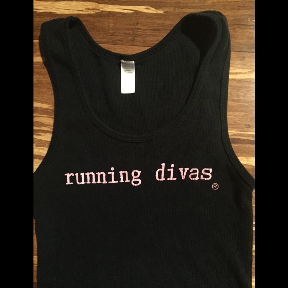 Cute Running Diva tank top Make an offer
